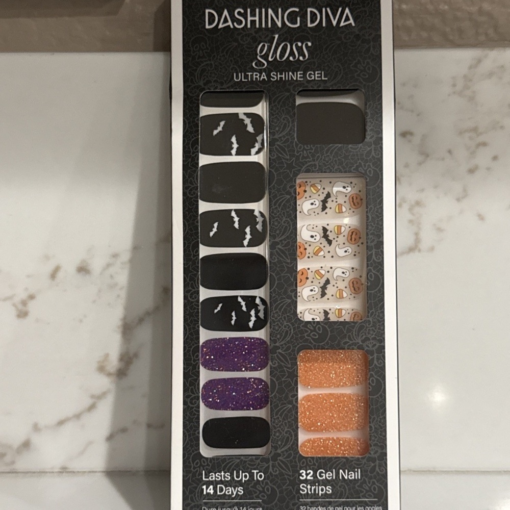 Dashing Diva - Gloss Ultra Shine Gel Strips - Bat Magic